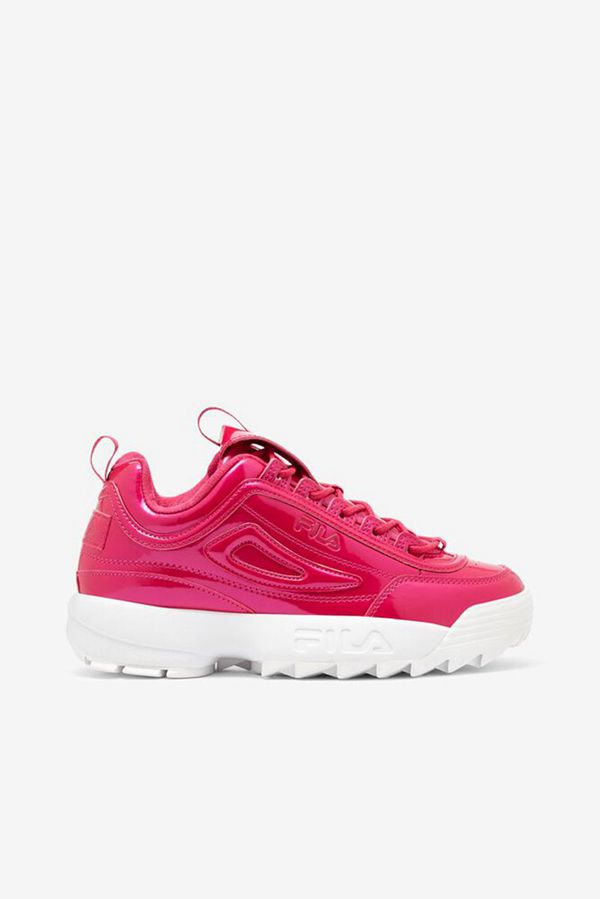 Zapatillas Fila Mujer Rosas Oscuro - Pink Disruptor 2 Liquid Luster - España 197038NSO